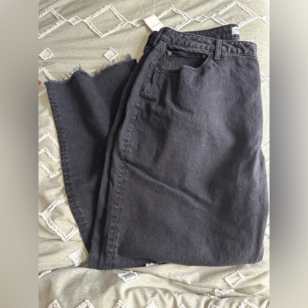 Abercrombie & Fitch Black Flare Jeans